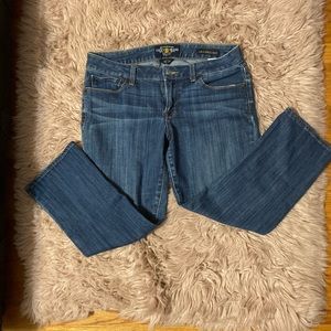 Lucky brand cropped jeans